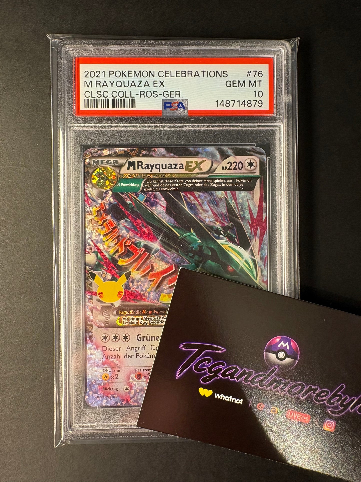 Pokémon Celebrations 76/108 deutsch psa 10