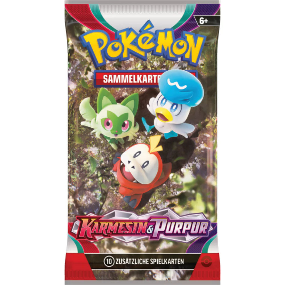 Pokemon Booster Karmesin und Purpur (Deutsch)