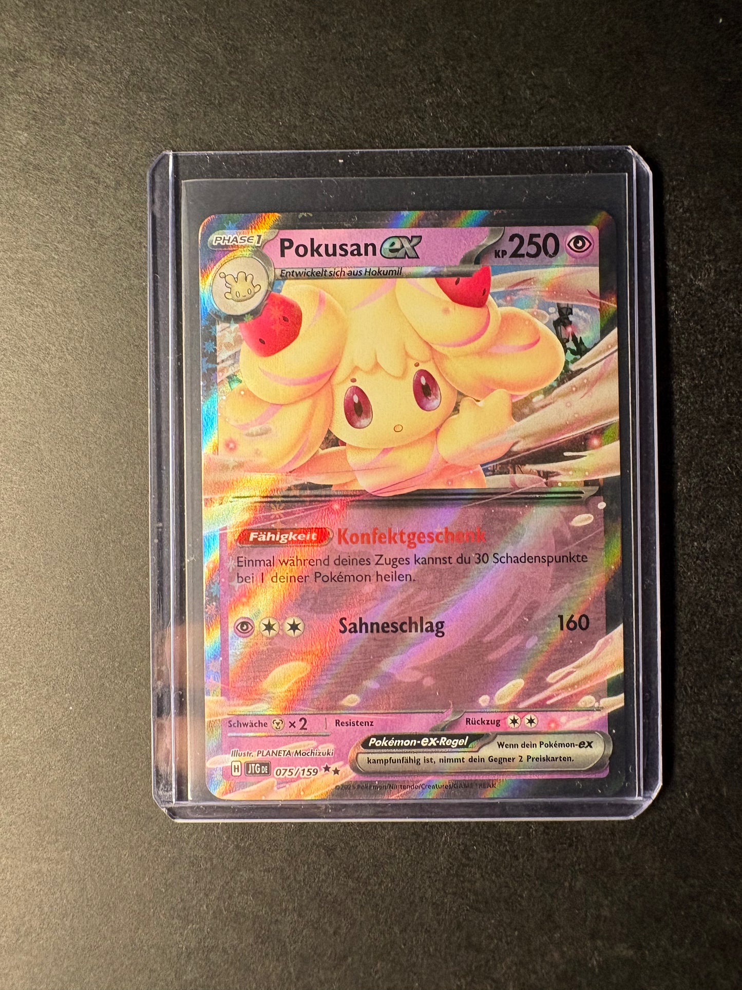 Pokémon Pokusan Ex 075/159 Reisegefährten NM