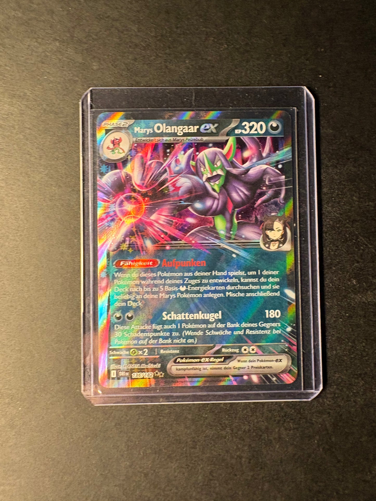 Pokémon Marys Olangaar Ex 136/182 ewige Rivalen NM
