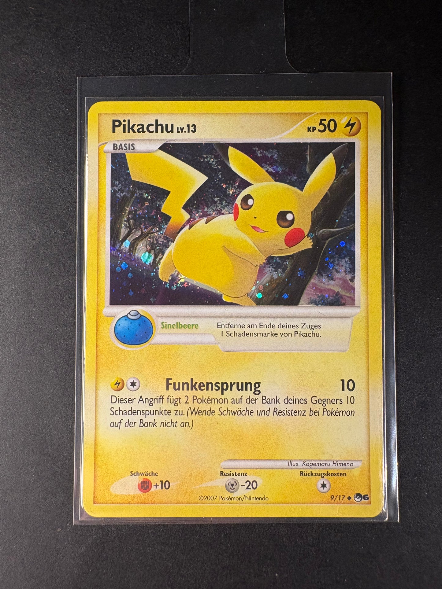 Pokémon 9/17 Pop Series 6 Pikachu LV 13 NM - / exc +