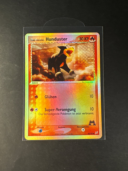 Pokémon Team Magma vs Team Aqua Hunduster Reverse NM 62/95