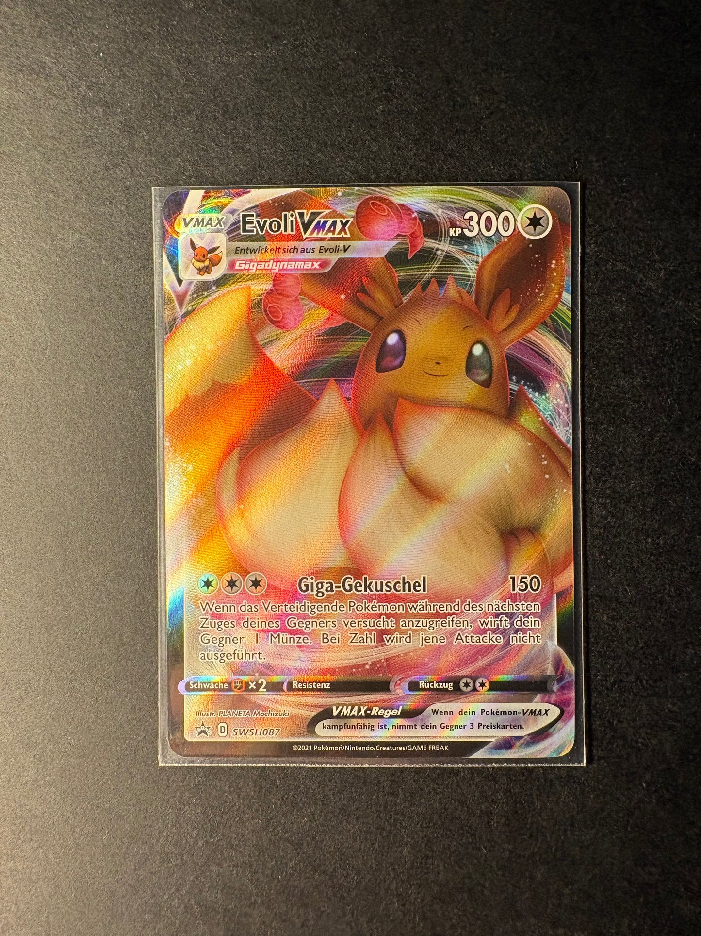 Pokémon Evoli Vmax Swsh087 NM Deutsch