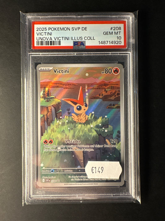 Pokémon Victini psa 10 Scarlet Violet promo deutsch