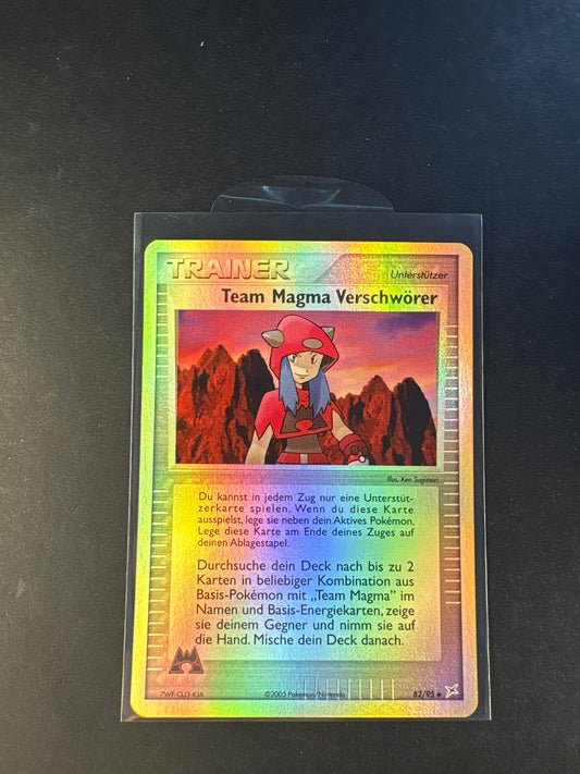 Pokémon Team Magma vs Team Aqua Magma Verschwörer Reverse NM 82/95
