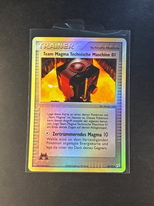 Pokémon Team Magma vs Team Aqua Magma Technische Maschine Reverse NM 87/95