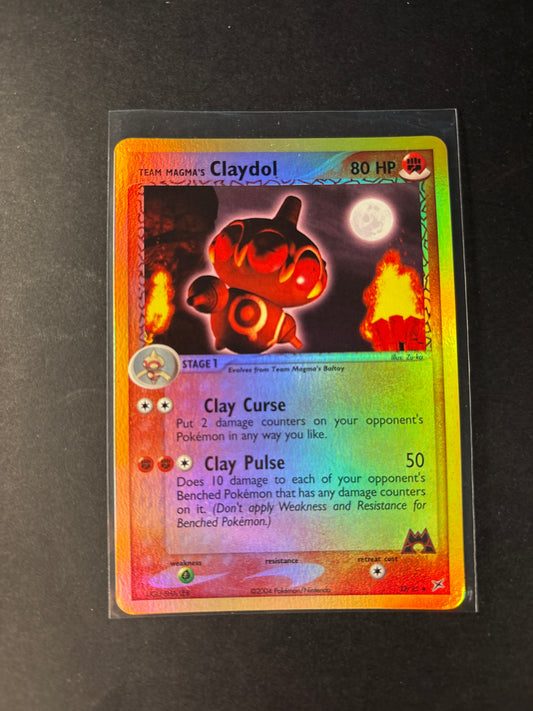 Pokémon Team Magma vs Team Aqua Claydol Reverse NM 33/95