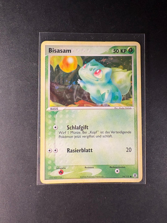 Pokémon 54/112 Bisasam Holo Ex feuerrot Blattgrün / EXC