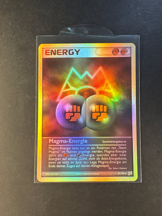 Pokémon Team Magma vs Team Aqua Magma Energie Reverse NM 87/95