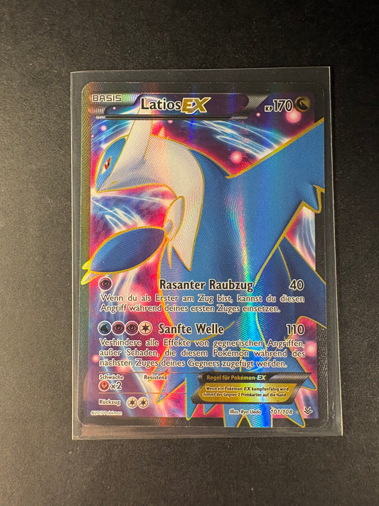 Pokémon 101/108 Latios Ex EXC Drachenleuchten