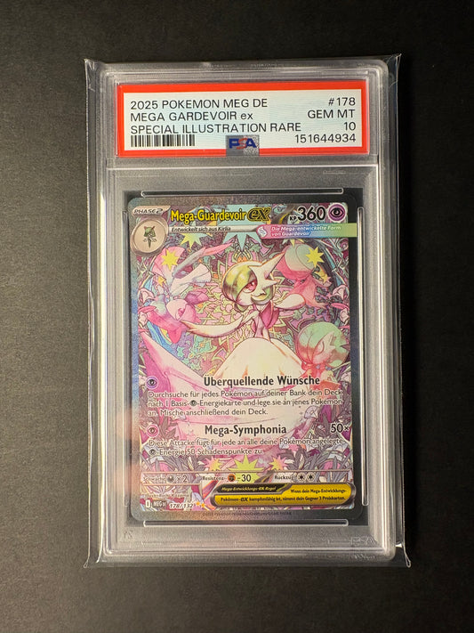 Pokémon Mega Guardevoir Ex psa 10 deutsch Mega Entwicklungen