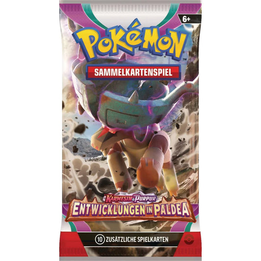 Pokemon Booster Entwicklungen in Paldea (Deutsch)