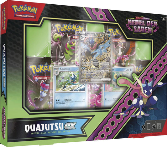 Pokemon Nebel der Sagen Spezial-Kollektion Quajutsu EX DE