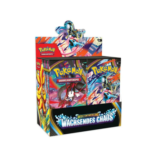 Pokemon wachsendes Chaos Display - 36 Booster