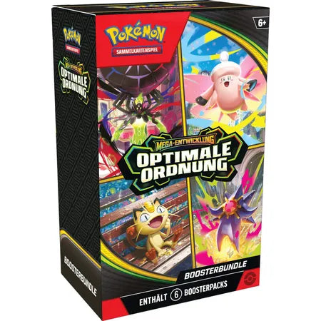 Pokemon Boosterbundle Optimale Ordnung (Deutsch)