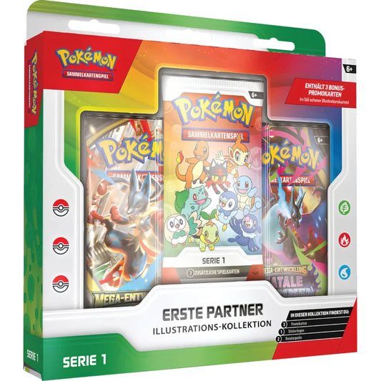 Pokemon TCG - Erste Partner Illustrations-Kollektion - Deutsch