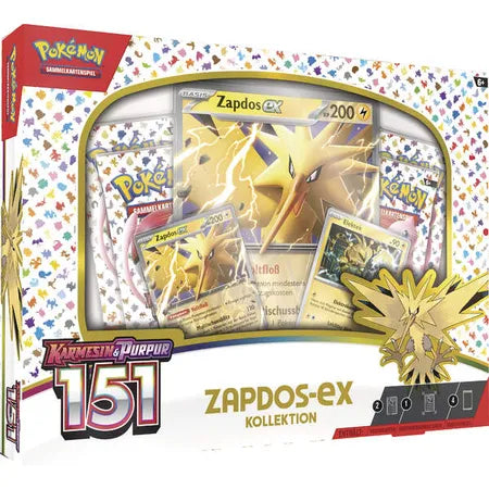 Pokemon Zapdos Ex Kollektion Karmesin & Purpur - 151