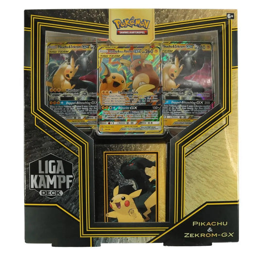 Pokémon Liga Kampfdeck Pikachu & Zekrom GX