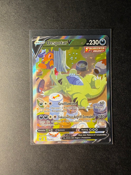 Pokémon 155/163 Despotar V Kampfstile EXC