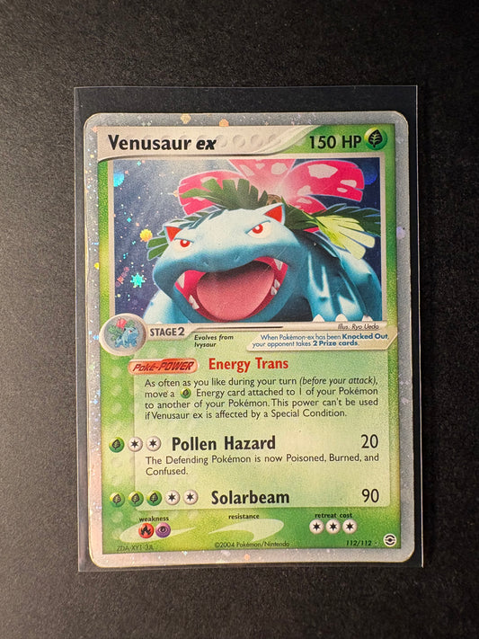 Pokémon 112/112 Venusaur Ex Fire read Leaf Green LP
