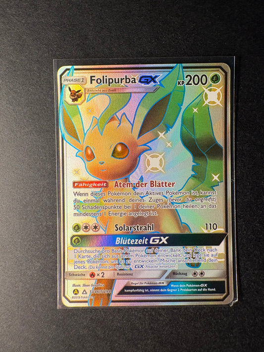 Pokémon SV46/SV94 Verborgenes Schicksal DE Folipurba GX NM