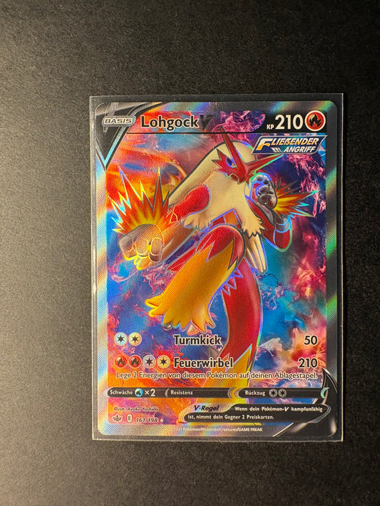 Pokémon Lohgock V 161/198 NM Schaurige Herrschaft