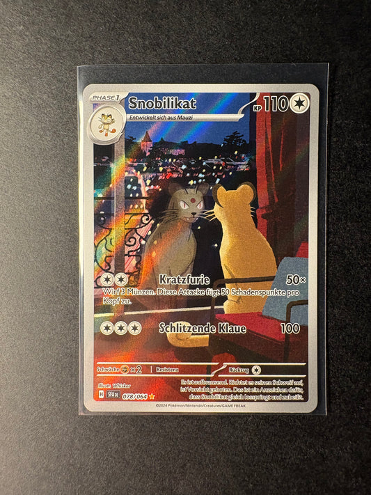 Pokémon Snobilikat 078/064 Nebel der Sagen NM