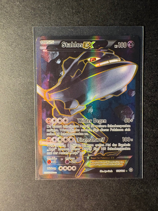 Pokémon Stahlos Ex 108/114 NM XY Steam Siege