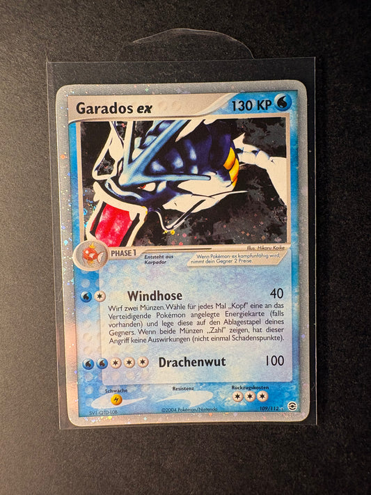 Pokémon Garados Ex 109/112 NM- Ex feuerrot Blattgrün