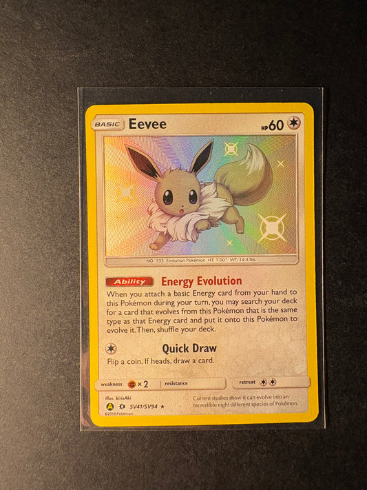 Pokémon SV41/SV94 Hidden Fates Eevee NM