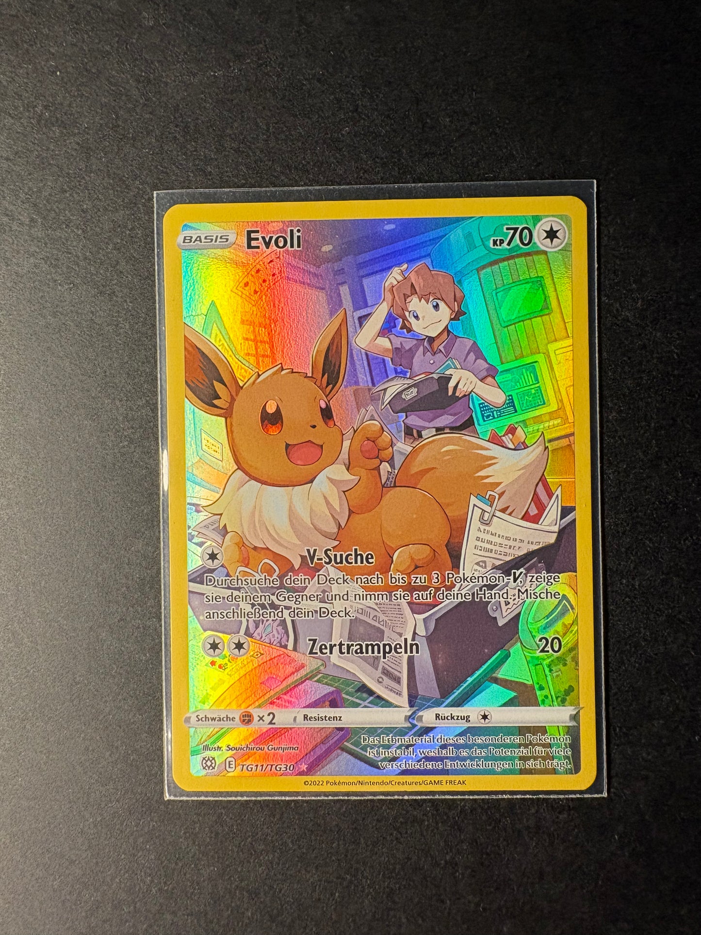 Pokémon Evoli Tg11/Tg30 deutsch Nm strahlende Sterne