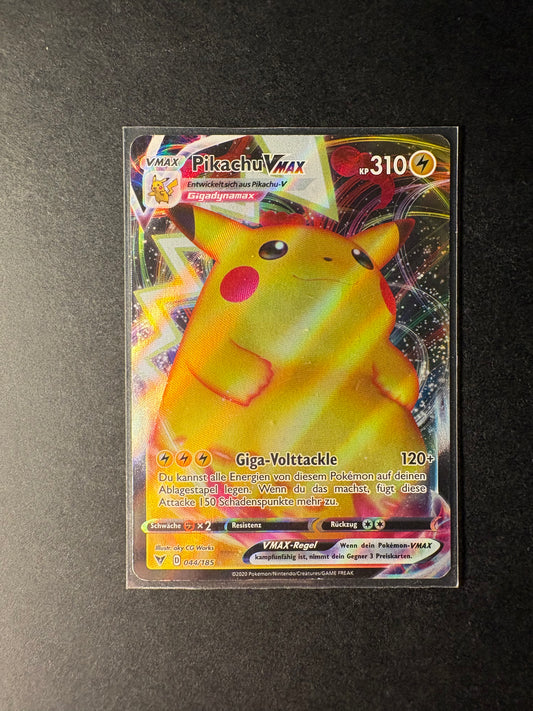 Pokémon Pikachu Vmax 044/185 deutsch excellent