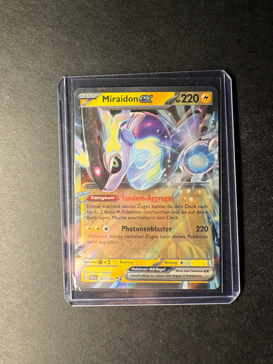 Pokémon Miraidon Ex 081/198 Karmesin und Purpur Nm