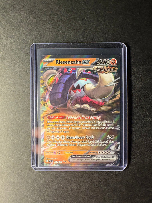 Pokémon Riesenzahn ex 053/091 Paldeas Schicksale NM