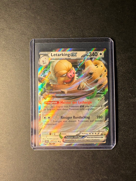 Pokémon Letarking ex 147/191 stürmische Funken Nm