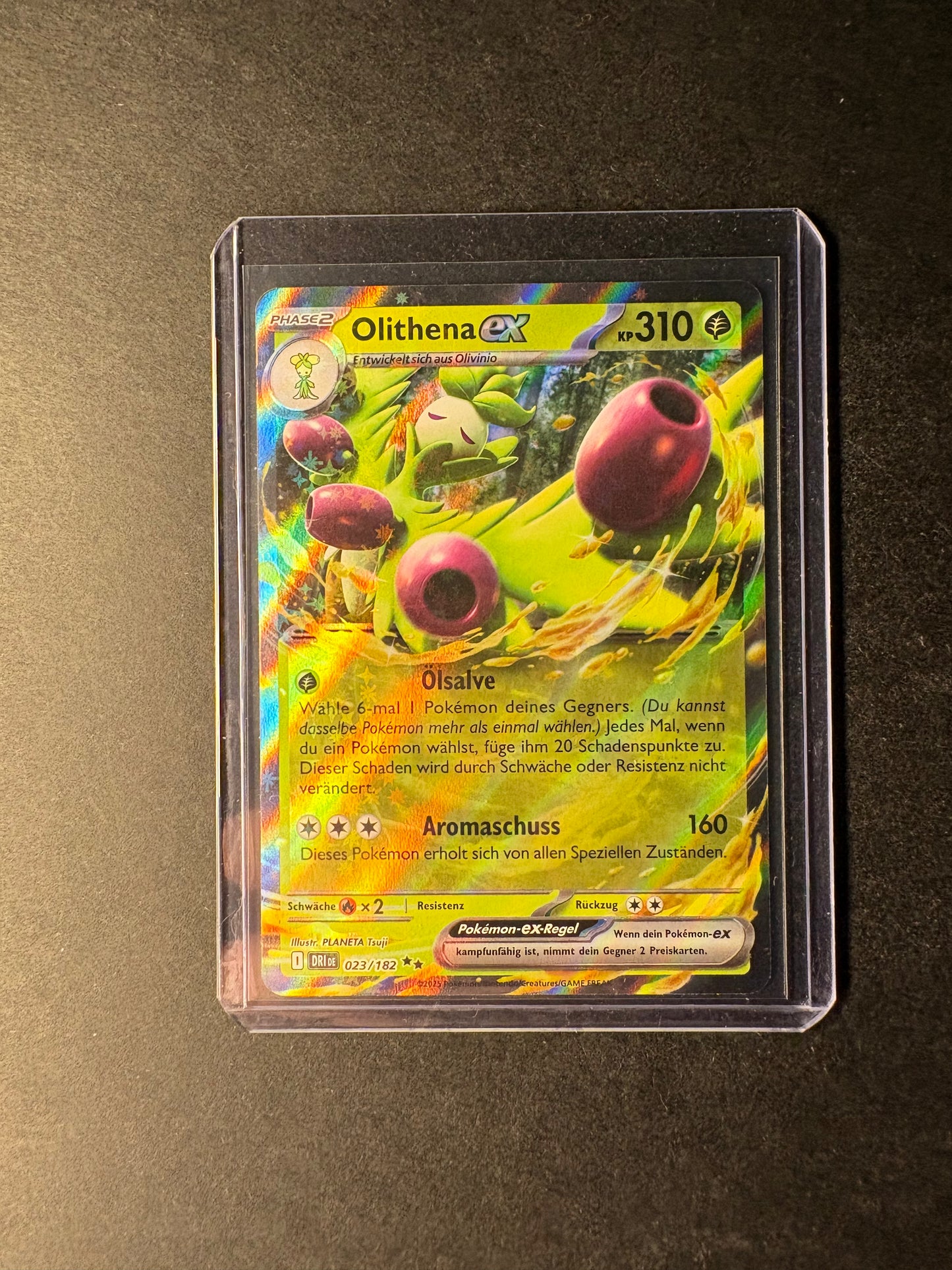 Pokémon Olithena 023/182 ewige Rivalen Nm